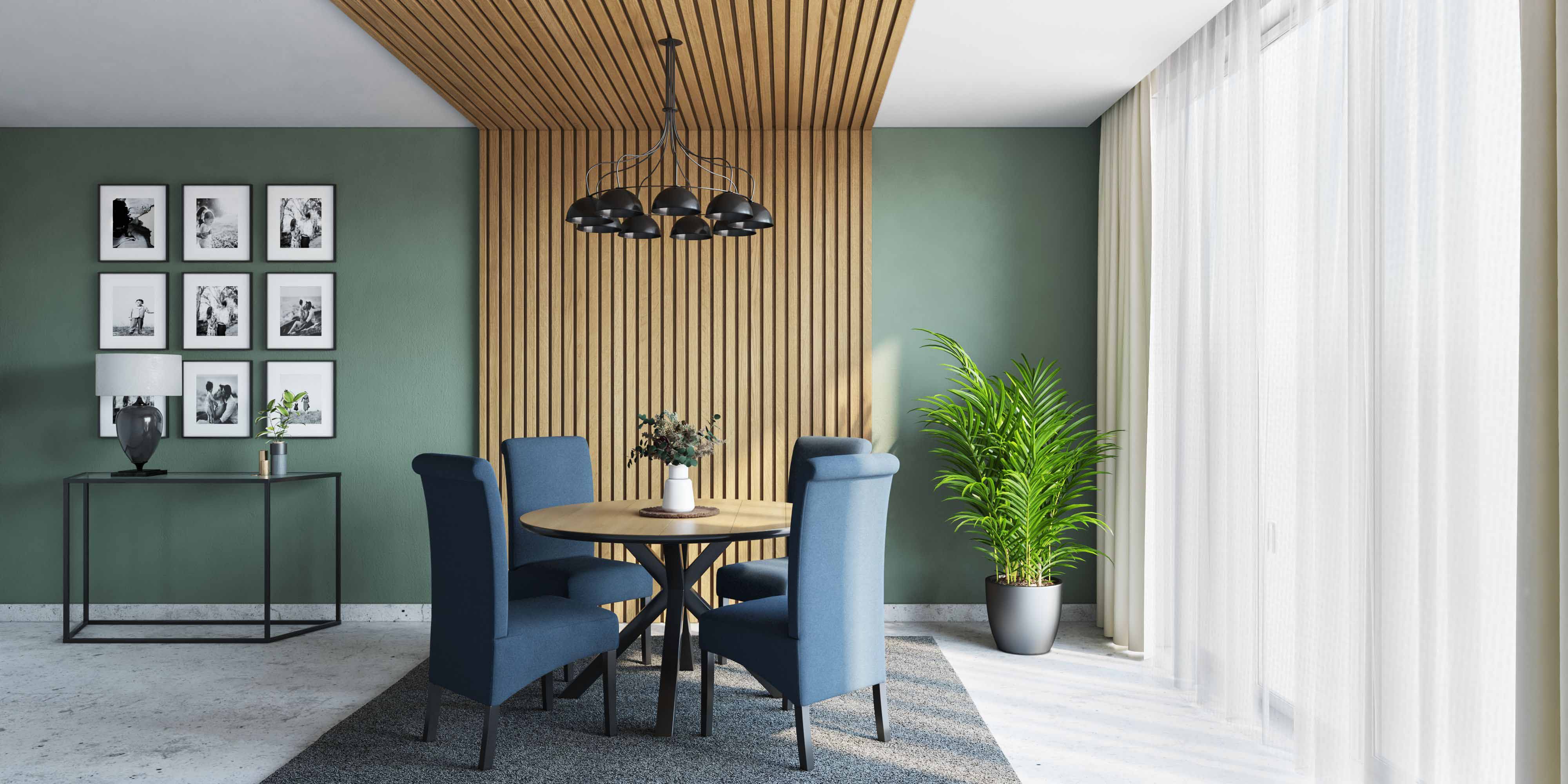 Luxurious dining room